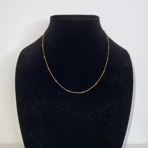 Satellite Necklace  Goldfilled Chain